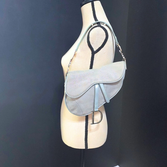 **SOLD** Dior Saddle Bag Lizard Print Embossed - Picture 13 of 13